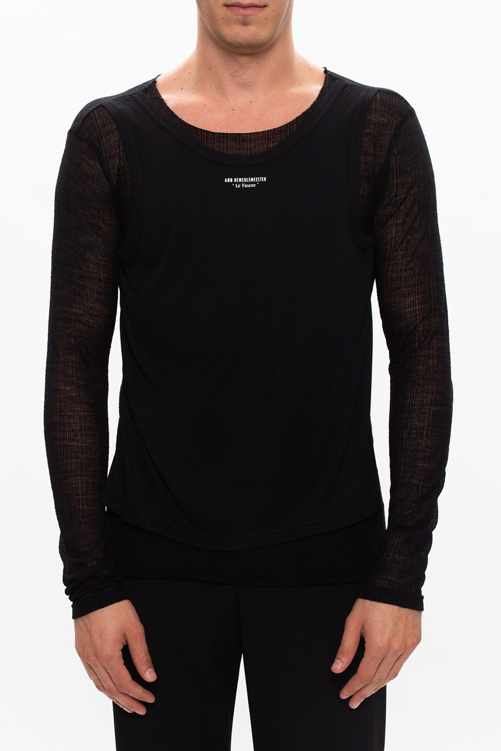 Ann Demeulemeester Long sleeve T-shirt | Men's Clothing | Vitkac